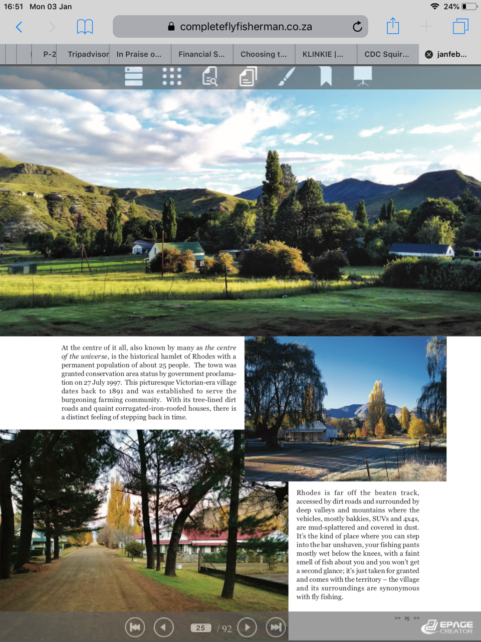 Complete Fly Fisherman article