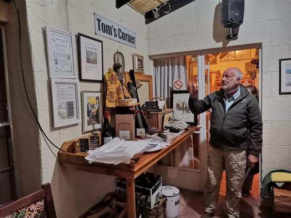 Peter Brigg unveiling
